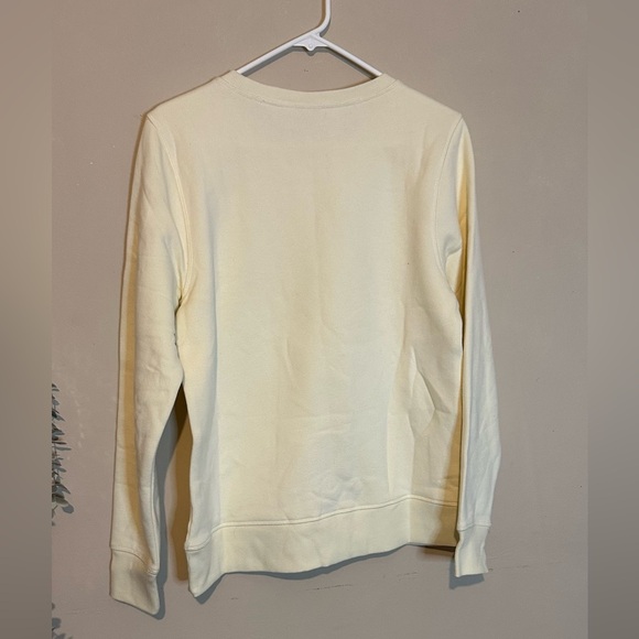 NWOT Disney Minnie Mouse Cream Sweatshirt with Blue Graphic Amazon collaboration - Picture 7 of 9